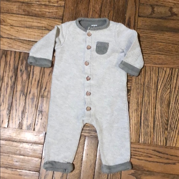 button up onesie